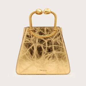 New Cult Gaia Maxine Bag in Brass